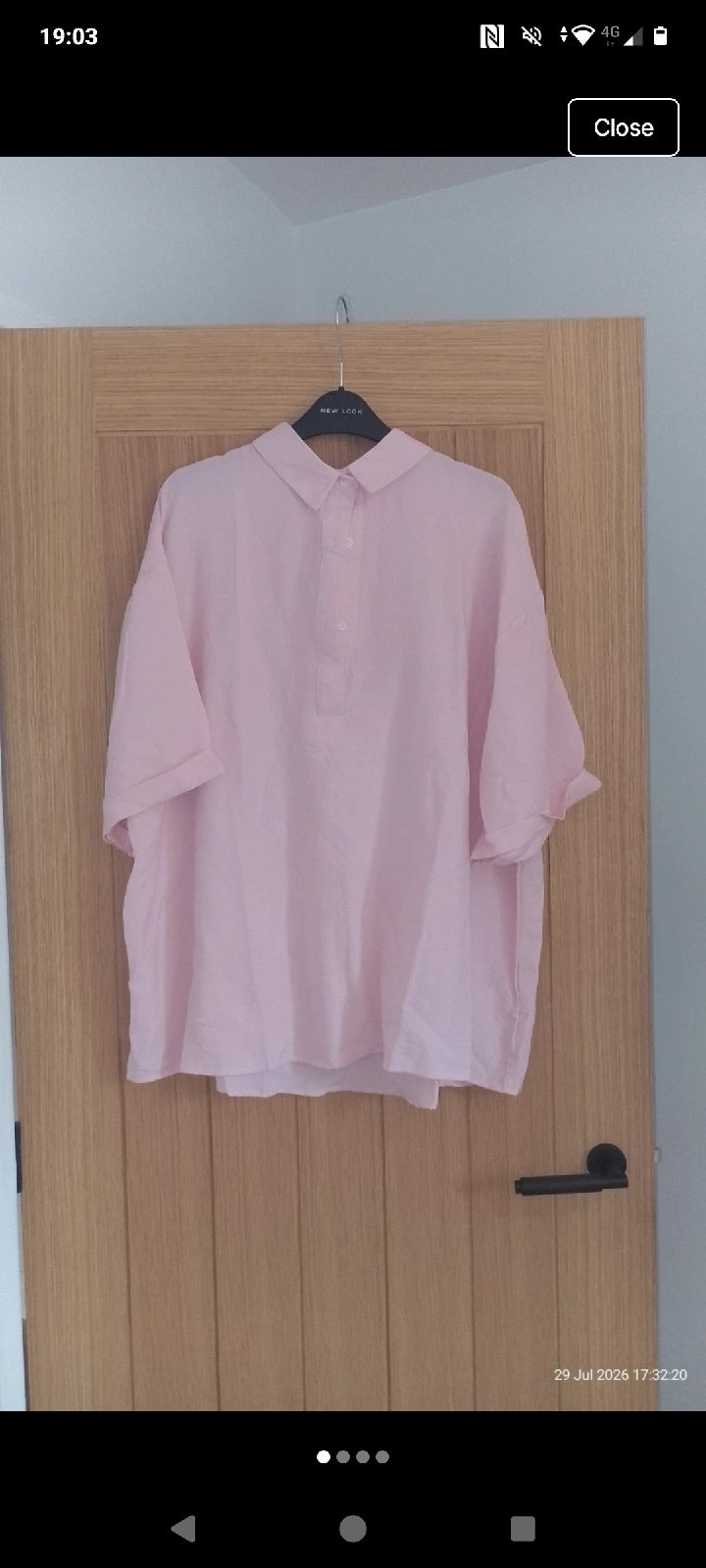 Womens pink shirt