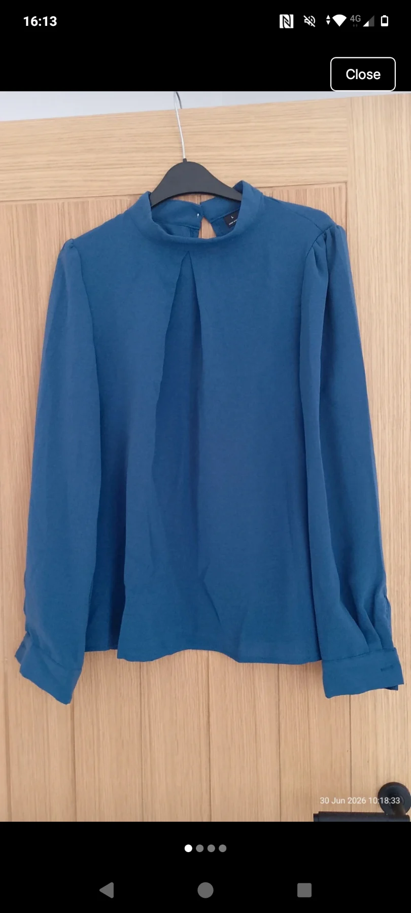 Womens size L blouse BNWOT shein