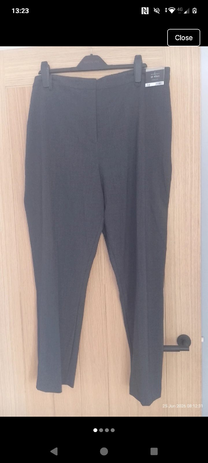 Womens grey et vous Matalan trousers