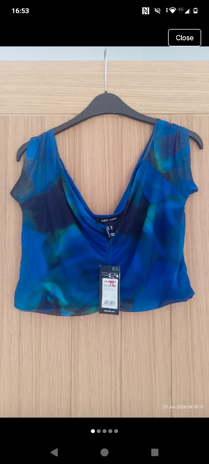 Womens new look top bnwt