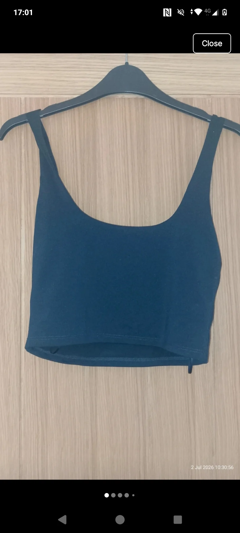 Womens navy crop top new look