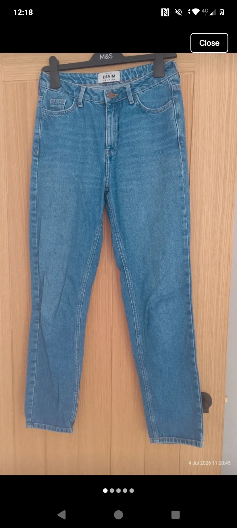 Womens preloved new look jeans
