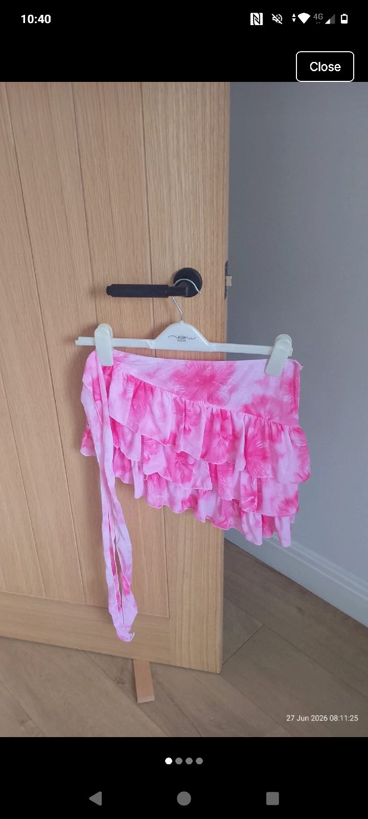 Womens shein size M beach skirt