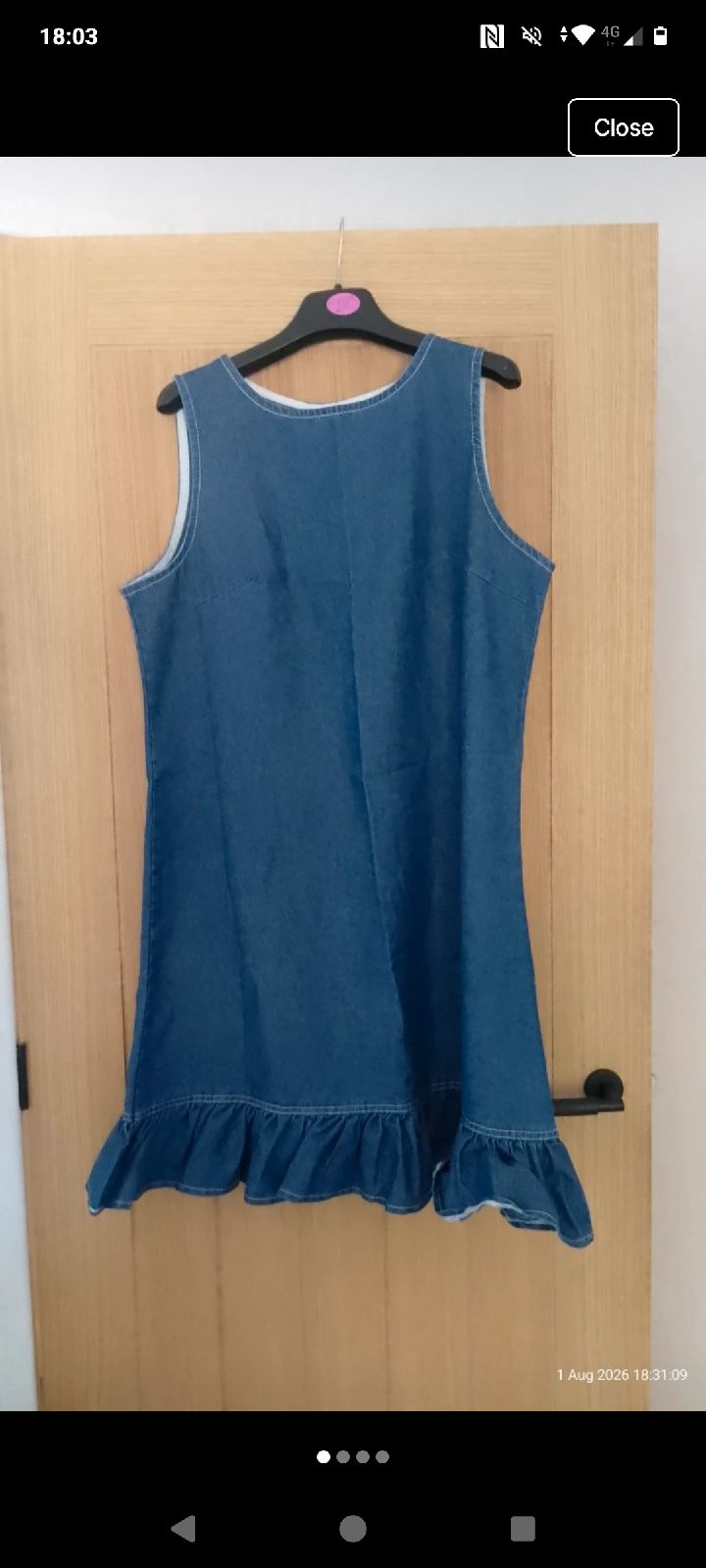 Womens shein denim dress