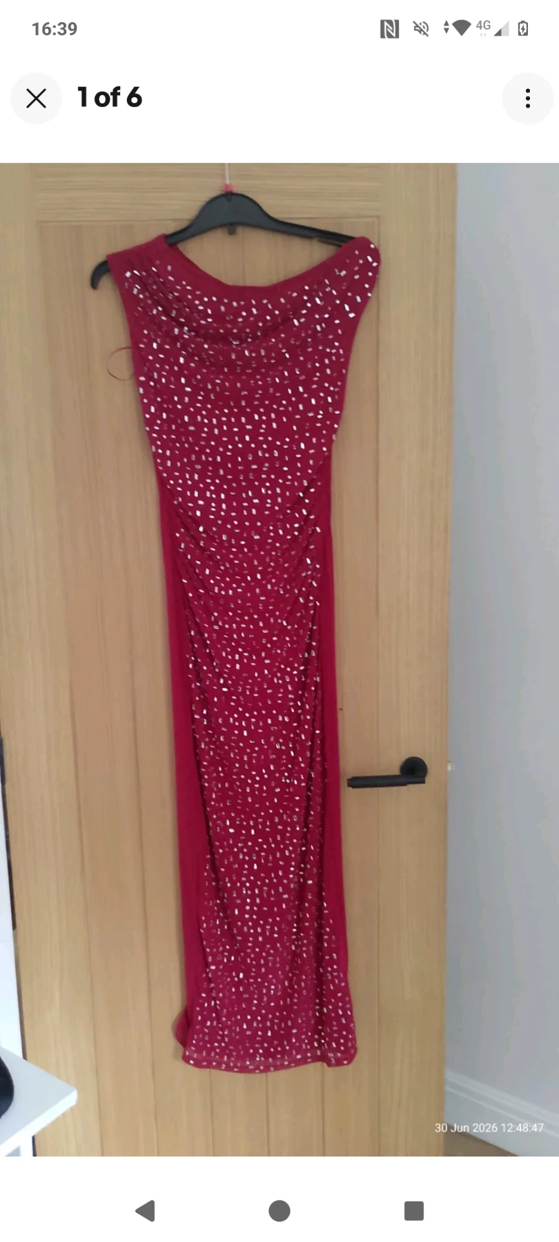 Womens shein bejewelled dress BNWOT