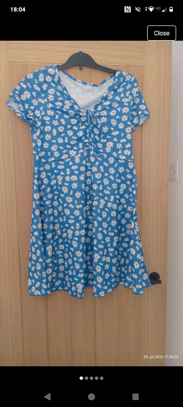 Womens XL daisy dress