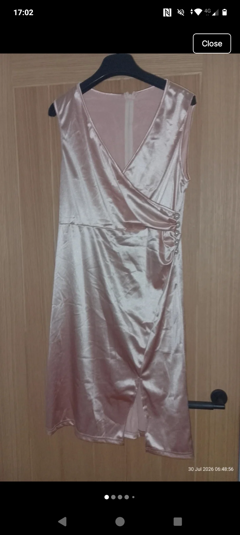Womens pink Shein dress