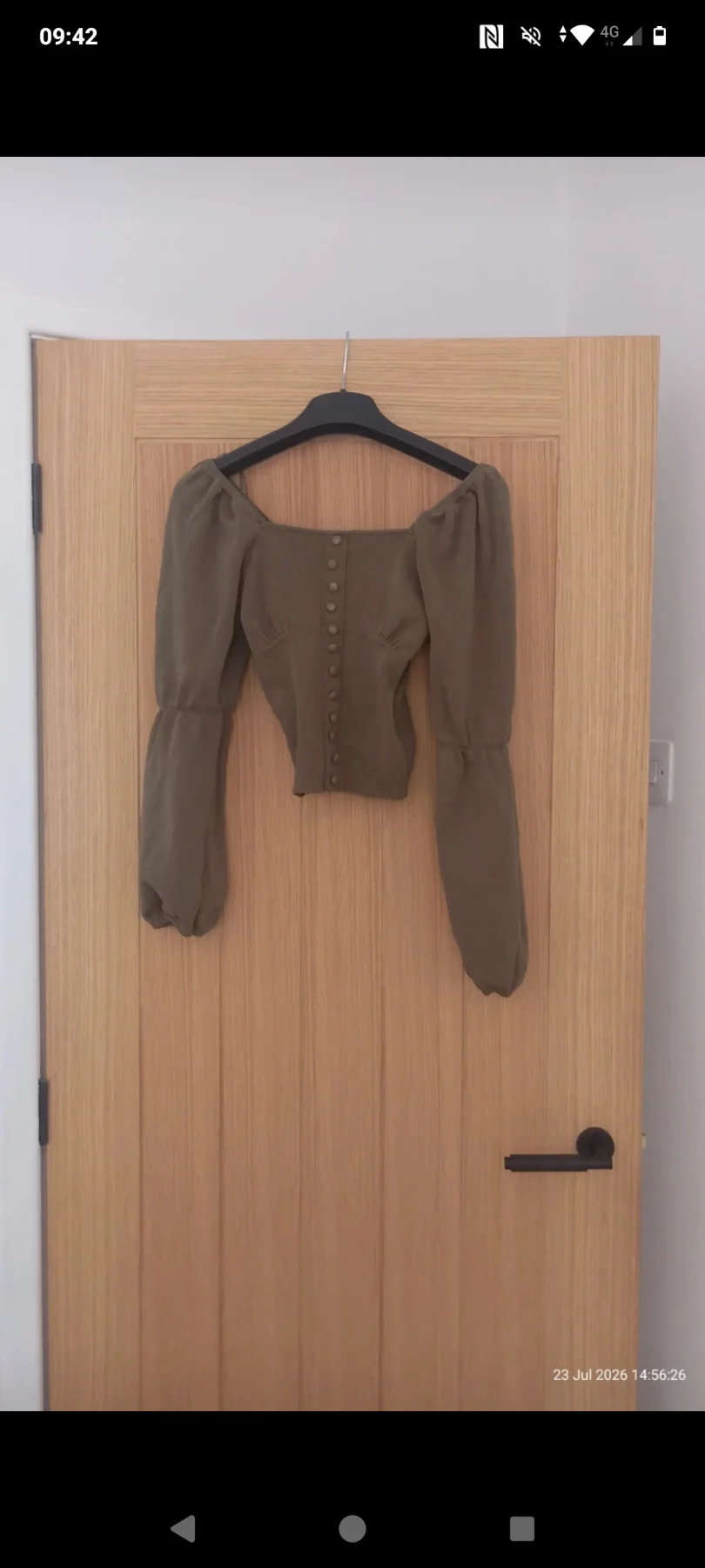 Womens zara size S preloved top