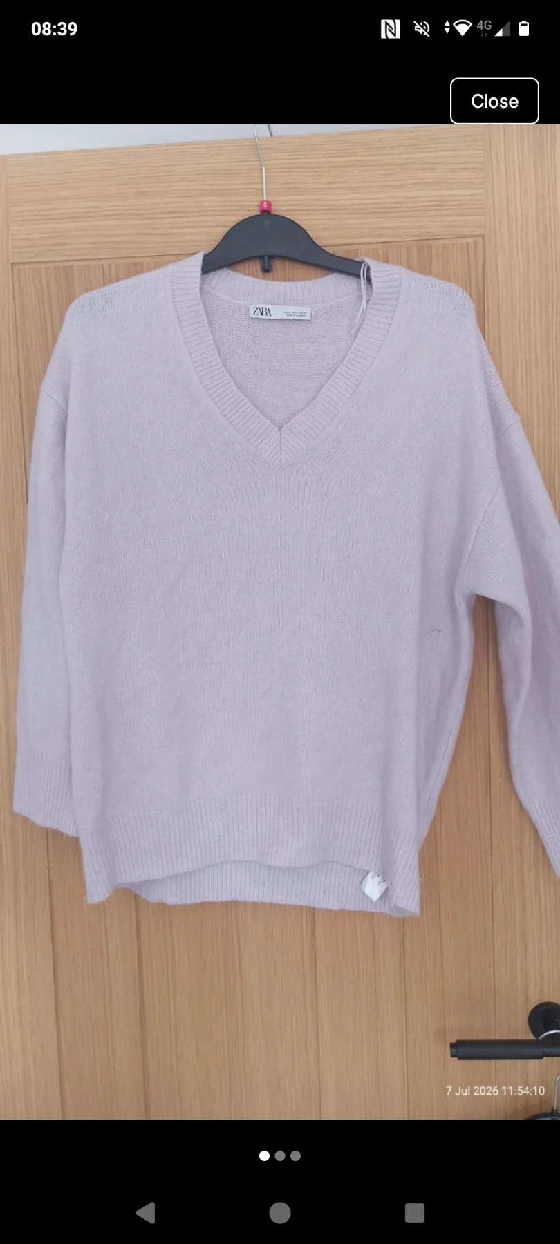 Womens Zara preloved jumper