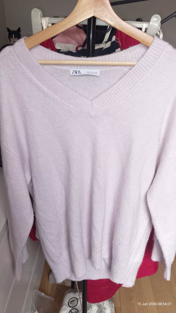 womens zara V jumper size S