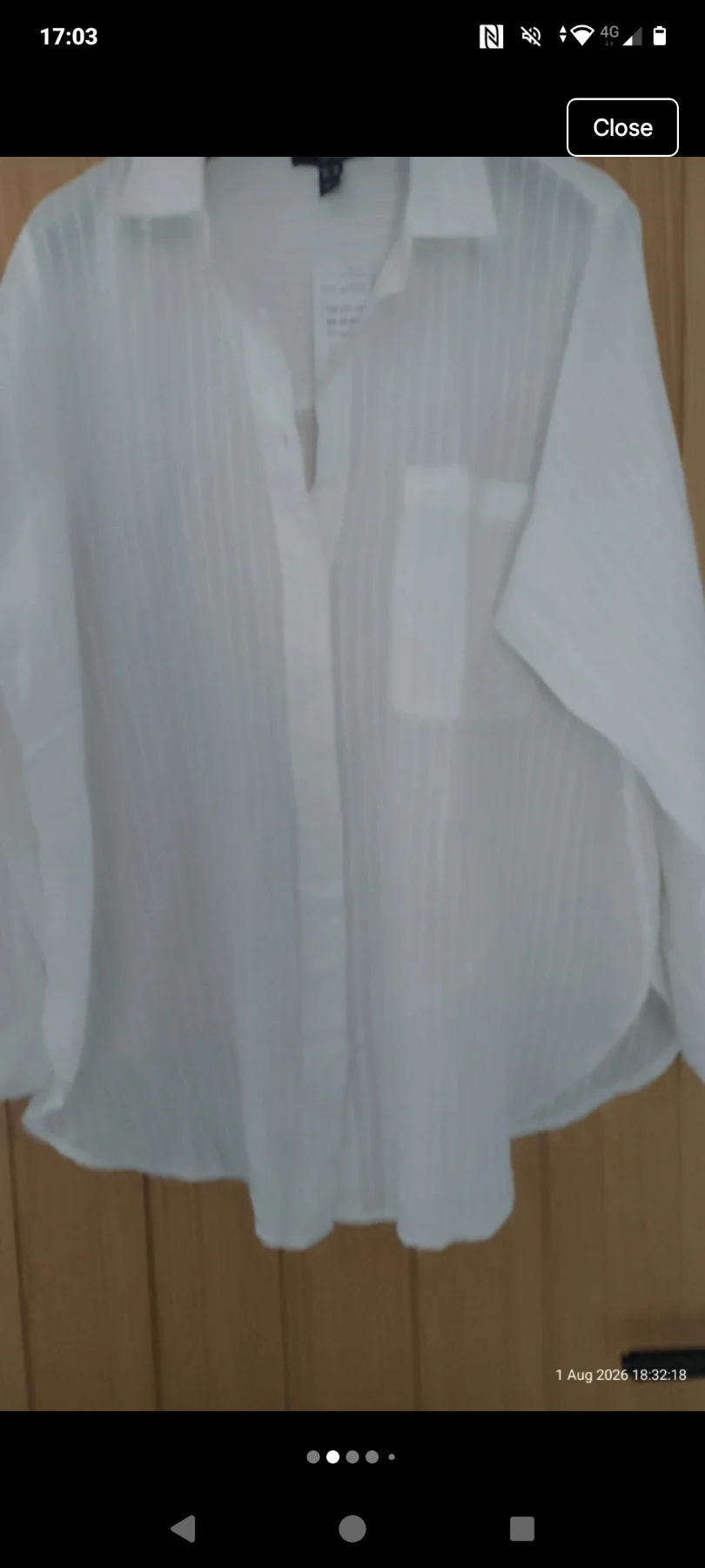 Womens new look curves shirt RRP £27.99