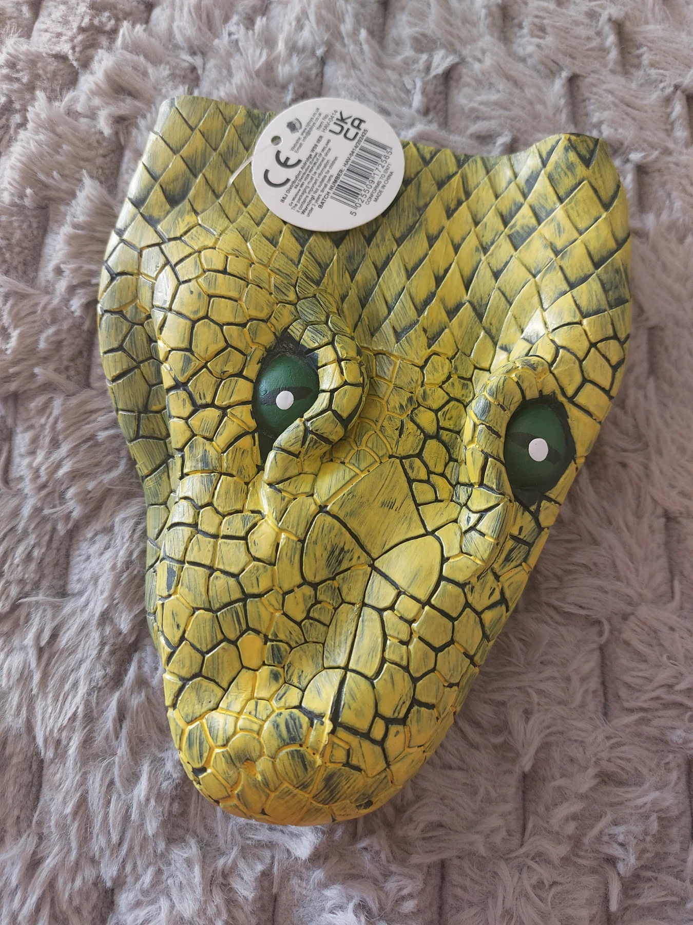 BJ Toys Snake Hand Puppet Silicone Realistic New with Tags Fast Dispatch UK