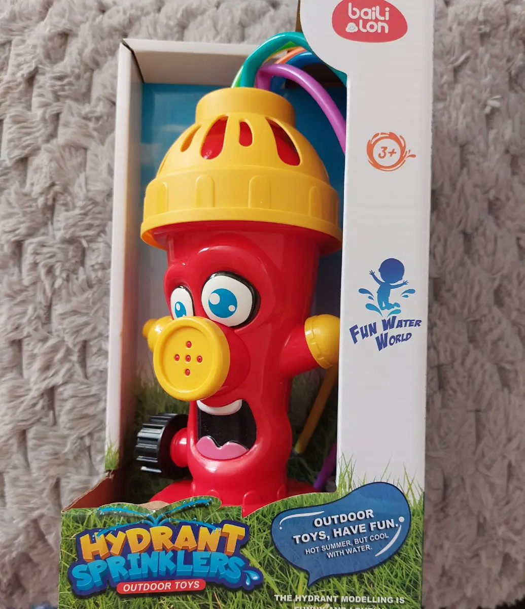 Baili Lon Hydrant Sprinklers Outdoor Toys for Outside Children's Brand New Boxed