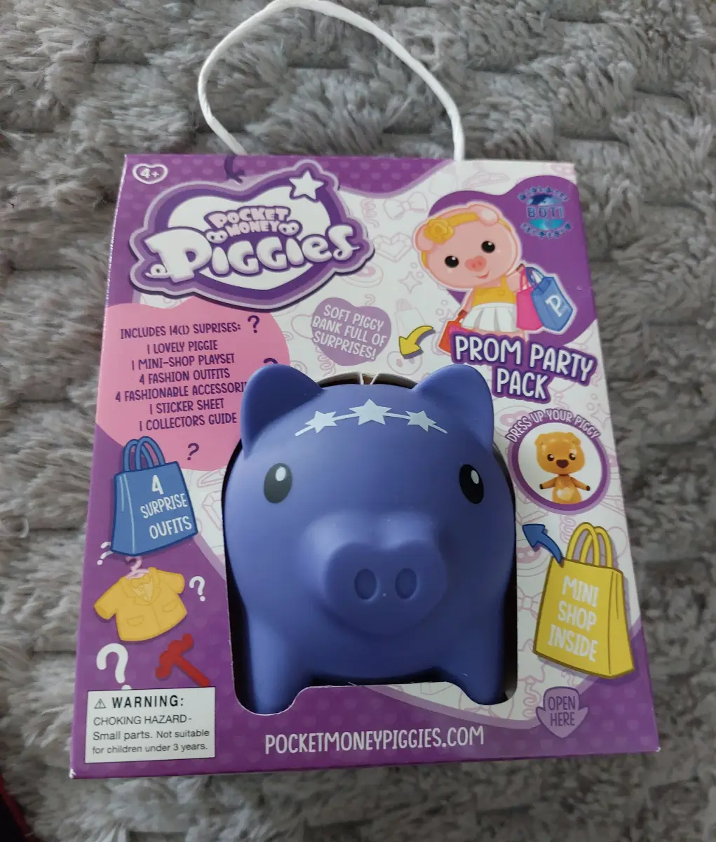 Pocket Money Piggies Check Description for Details Piggy Bank New Sealed Boxed