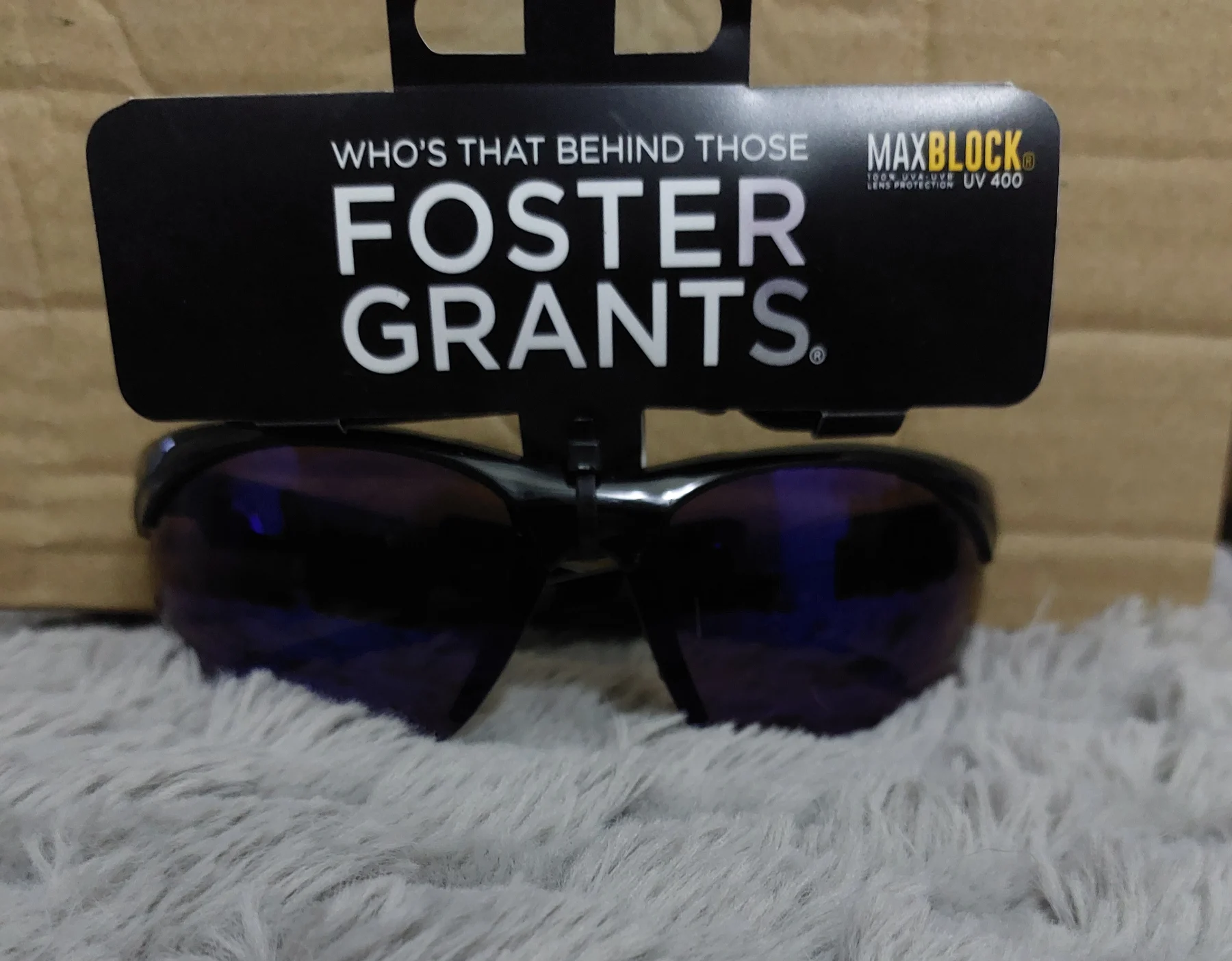 Foster Grant Maxblock UV400 SFGA30317 Sunglasses  Blue Mirror Lens RRP £15.99