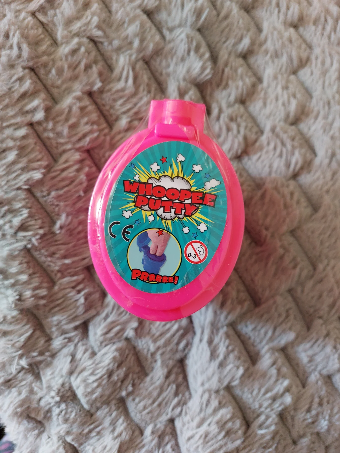 Large Pink Whoopee Putty Prank Joke Toy Age 3+ Boys Girls Party Bag Filler