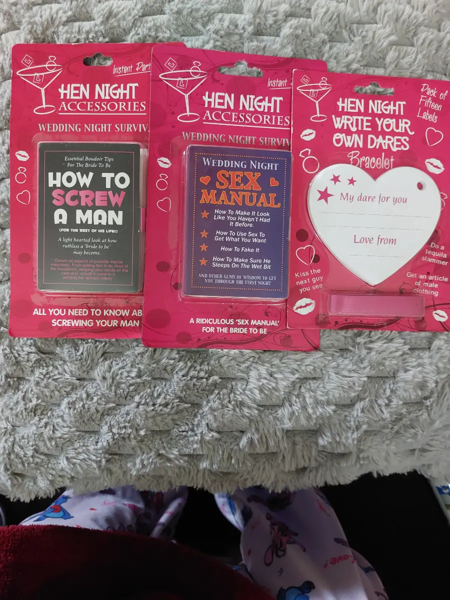 Hen Night Accessories Instant Party Fun Card Games Hen Night Party Games New