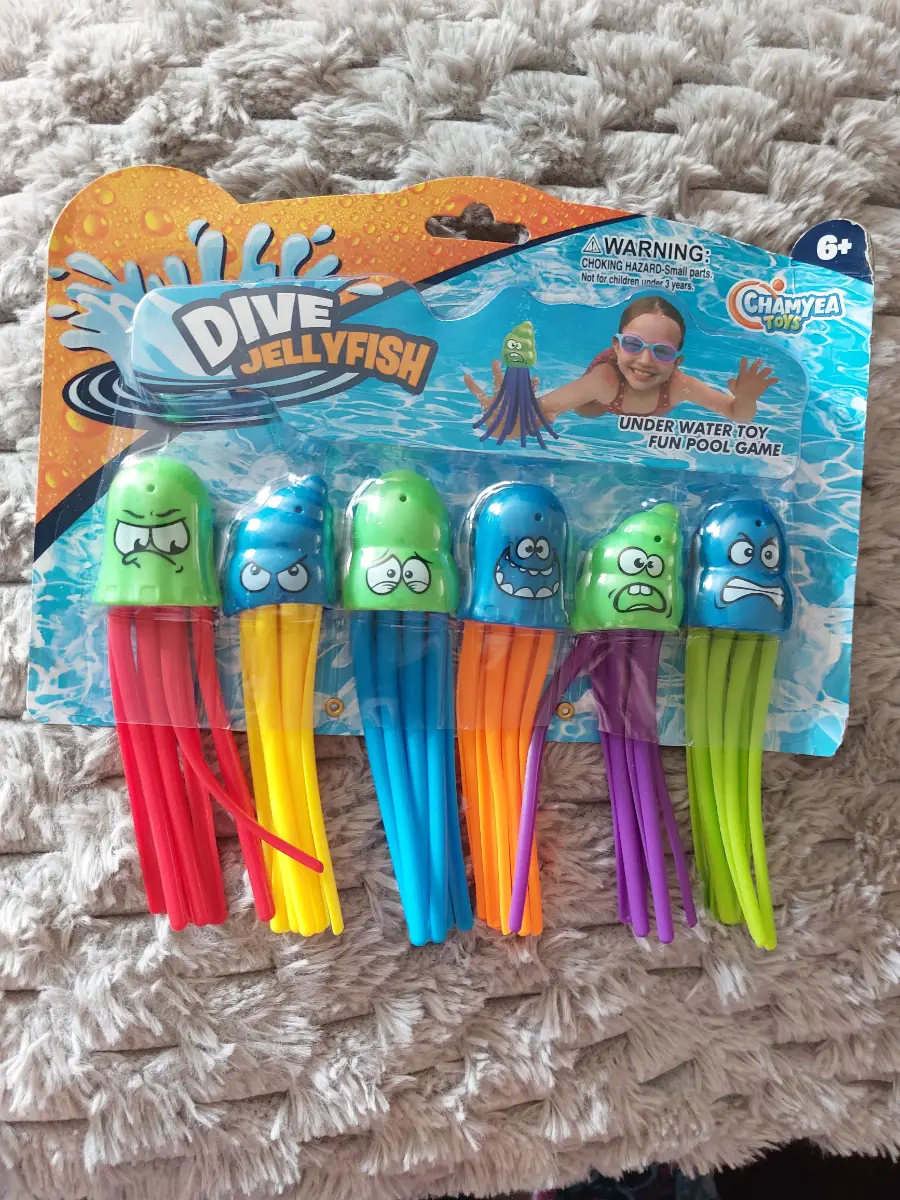 Chamber Toys 6 Dive Jellyfish Under Water Fun Pool Game for Kids Age 6+ New