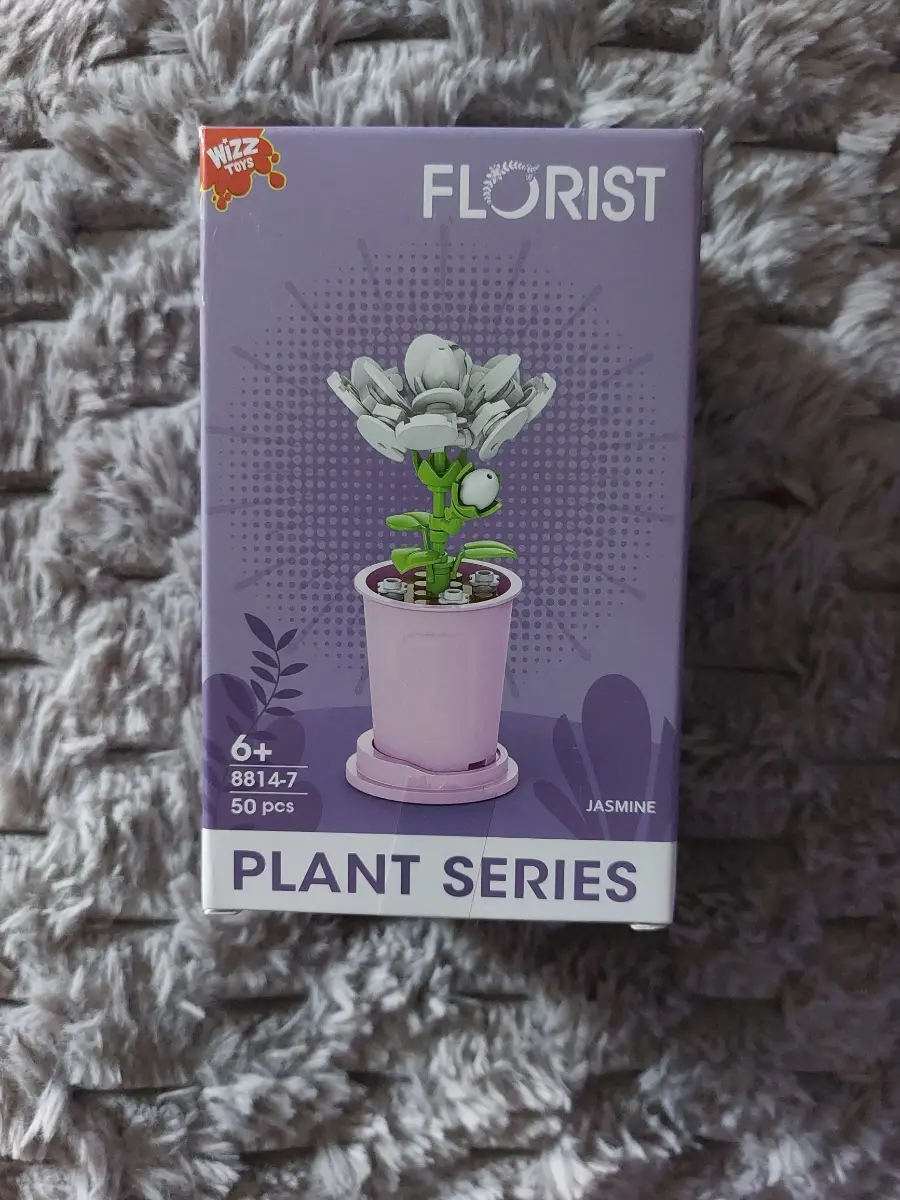 Wizz Toys Florist Jasmine 8814-7 50pcs Building Kit Age 6+ Brand New Sealed Box