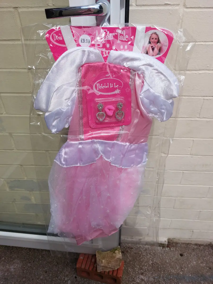 A Fairy Tale Princess Pink Costume Fancy Dress Age 3+ New with Tags Party Dress