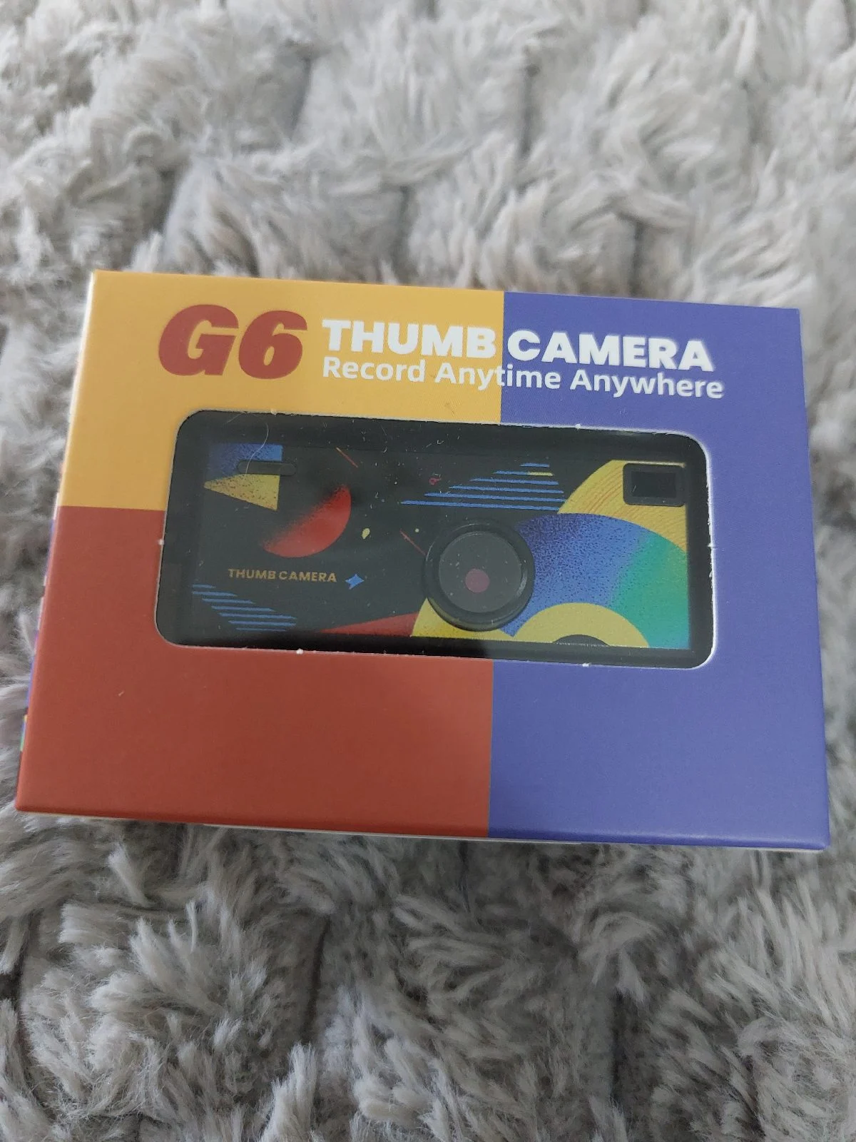 G6 Thumb Camera Mini Digital Camera with Keychain Easily Attachable for Travel