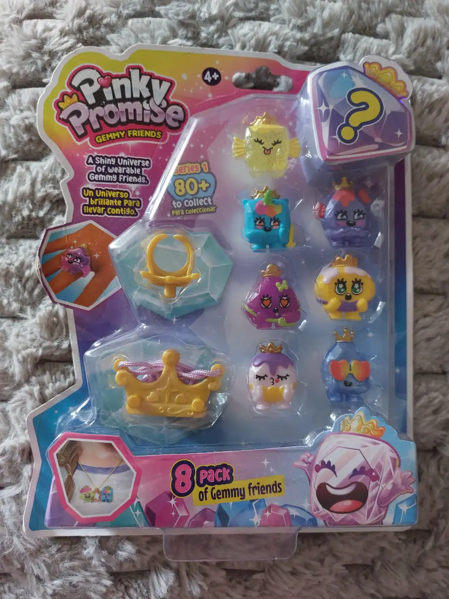 Pinky Promise Gemmy Friends Jewellery Set Brand New Sealed Package