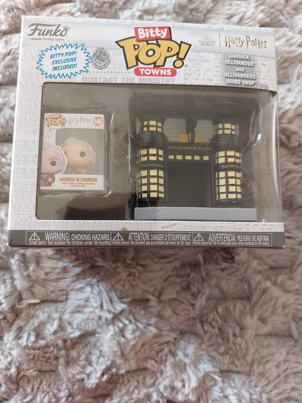 Funko Bitty POP Harry Potter GFT240613 Garrick Ollivander & Ollvanders Wand Shop