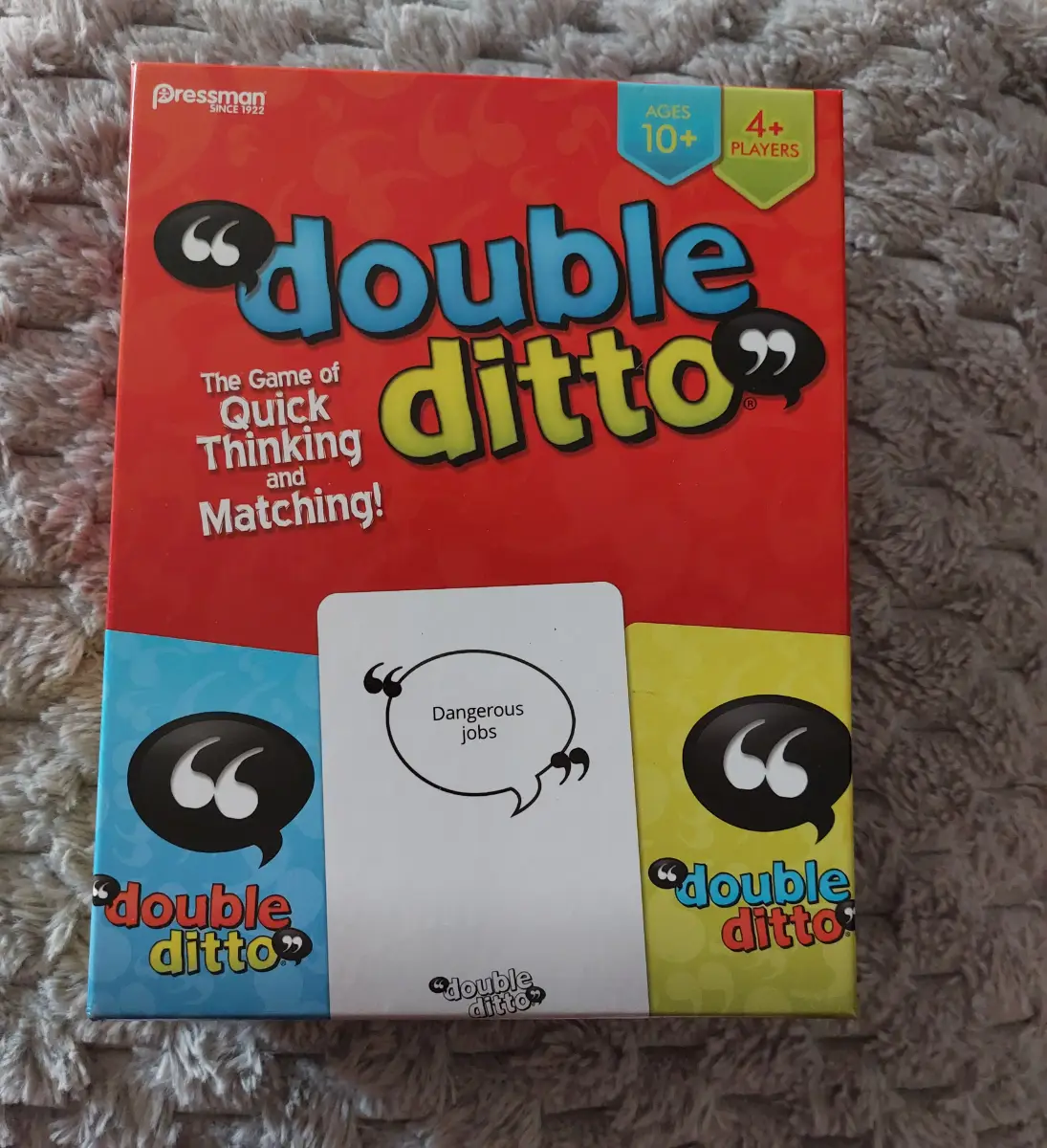 Pressman Double Ditto Age 10+ 4+ Players Party Game Challenging New & Sealed
