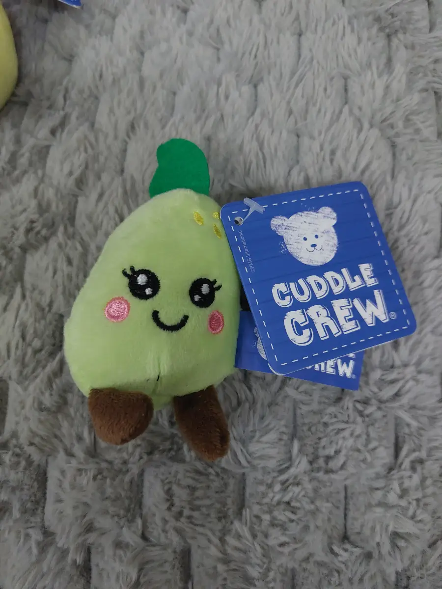 Cuddle Crew Pear Plush Soft Toy 13cm/5.1 Inch Brand New with Tags