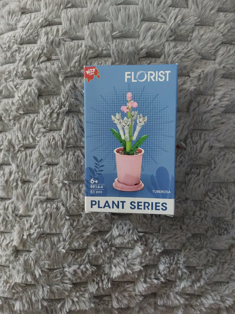 Wizz Toys Plant Series Tuberosa 8814-4 51pcs Brand New Sealed In Box