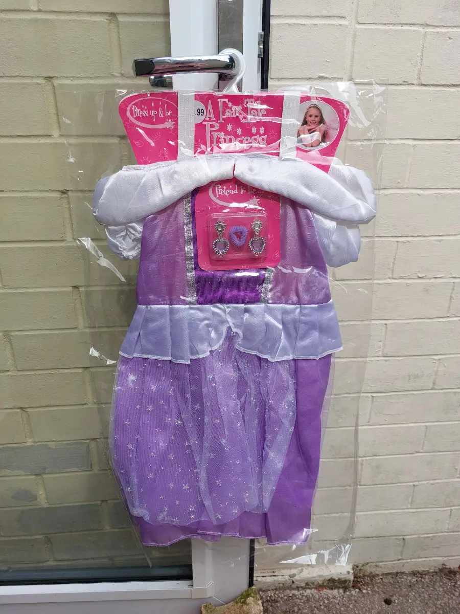 A Fairy Tale Princess Purple Costume Fancy Dress 3+ New with Tags Party Dress