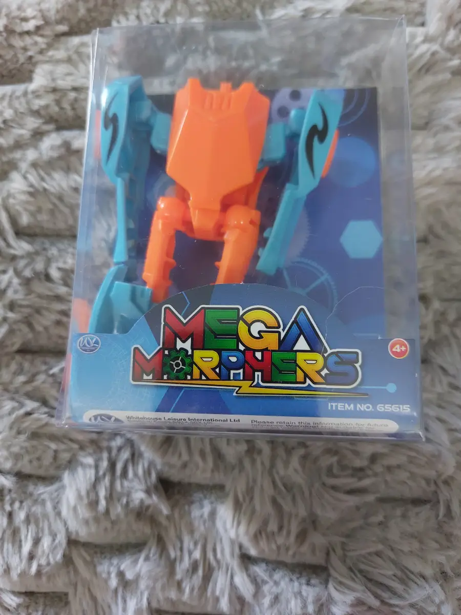 WL Mega Morphers (Orange/Baby Blue) Transformers Brand New Sealed 10 To Collect
