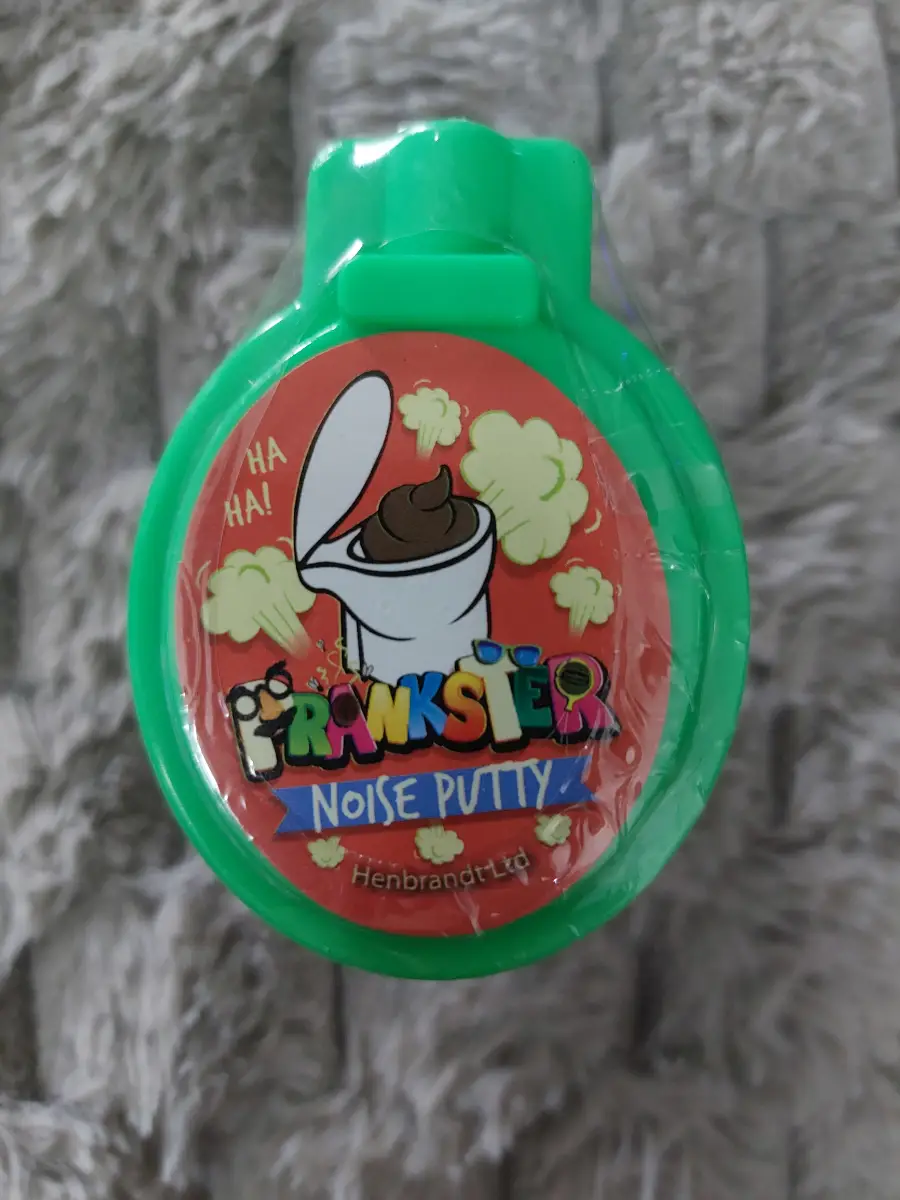 Green Prankster Noise Putty Prank Joke Trick Novelty Toy Brand New Sealed