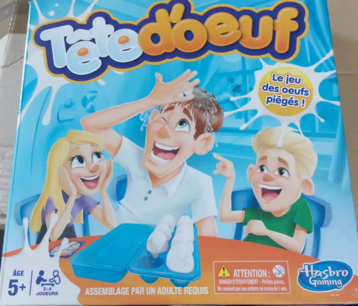 Hasbro Tête Dóeuf (Egg Trap) Game Age 5+ 2 Player Family Game New & Sealed