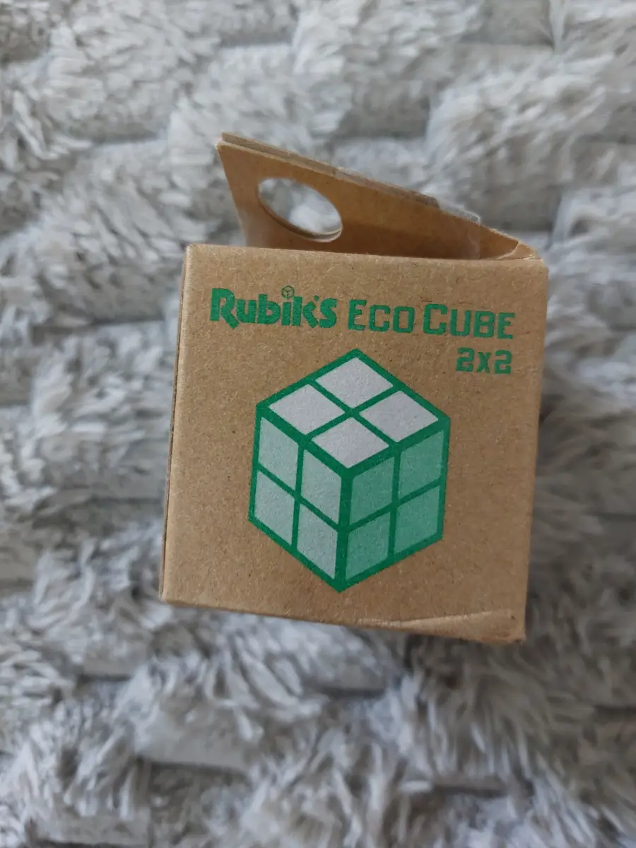 Spin Master Rubiks Eco Cube 2x2 Magic Cube Puzzle Toy Brand New Sealed Gift Idea