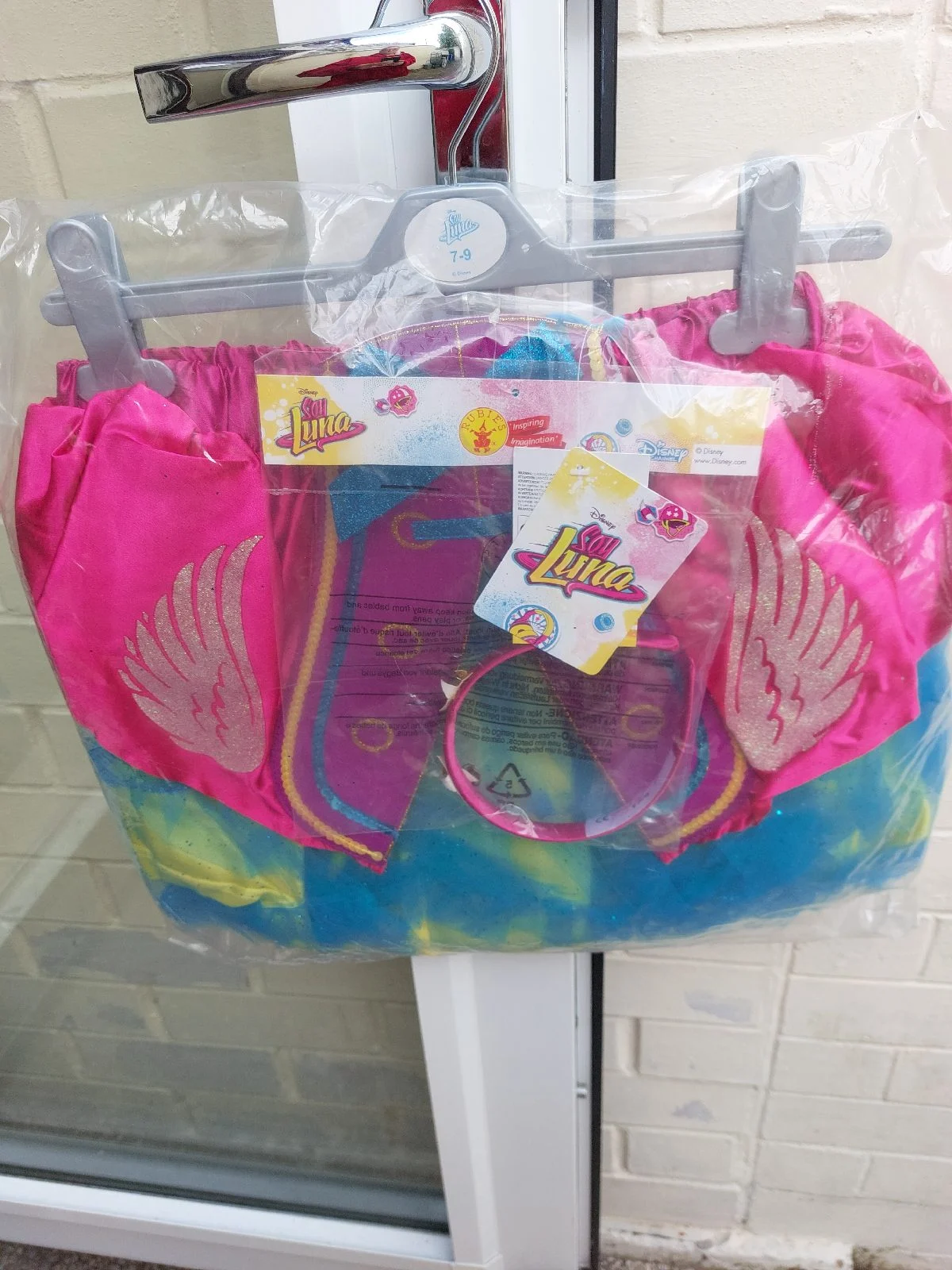 Disney Soy Luna Costume Fancy Dress Age 7-9 Years Halloween Outfit Dress Up New