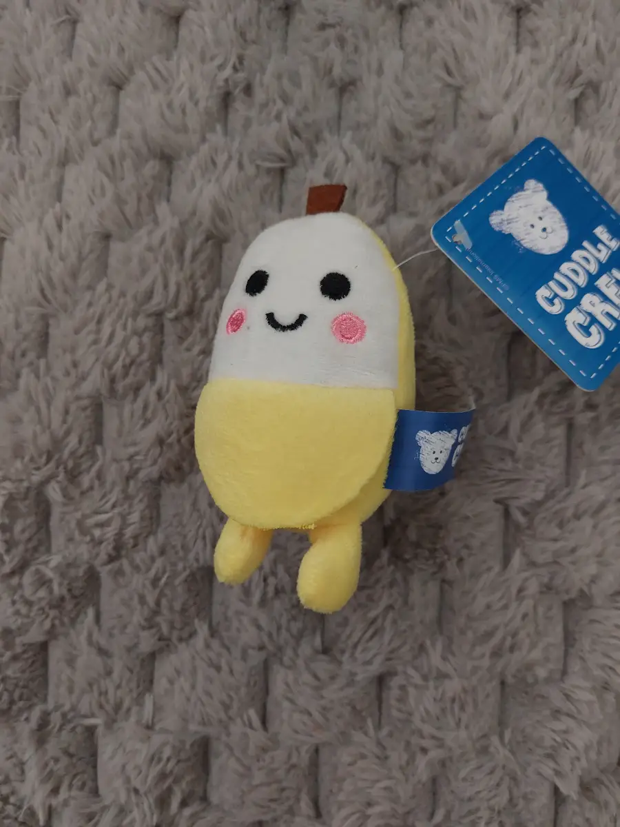 Cuddle Crew Banana 12cm/5 Inches Soft Plush Toy New with Tags
