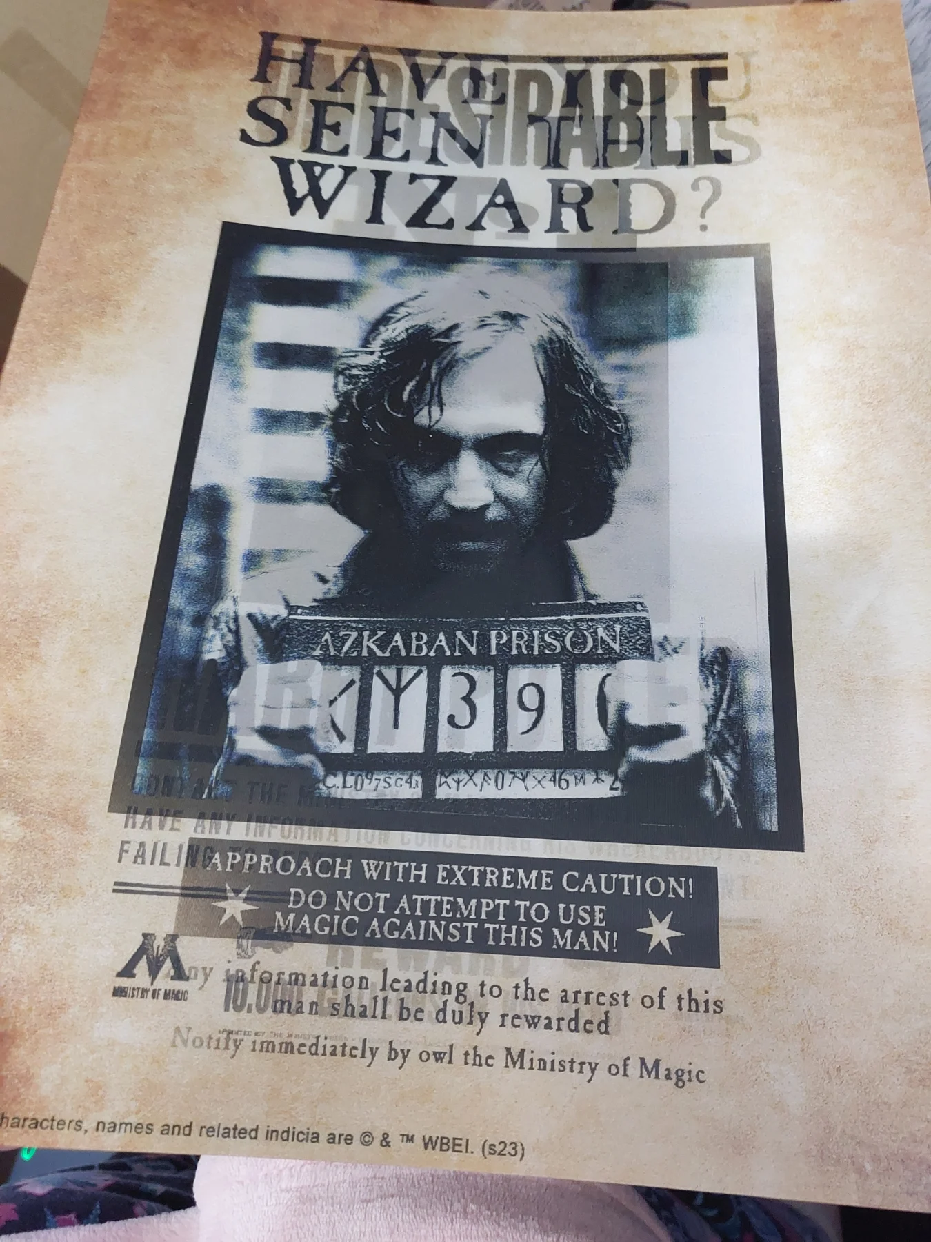 8D Harry Potter/Azkaban Prison Picture Poster Wall Art Home Decor Print