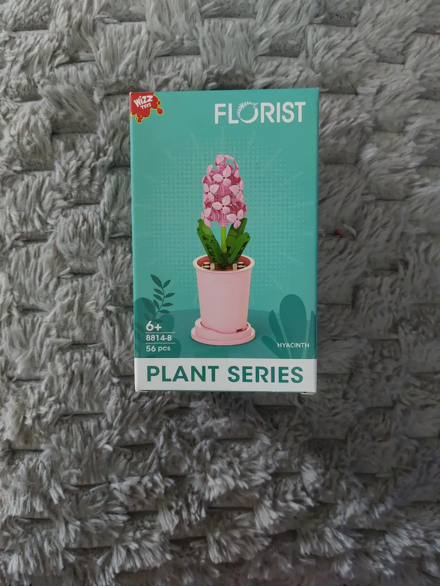 Wizz Toys Florist Hyacinth 8814-8 56pcs Plant Series New In Box Sealed