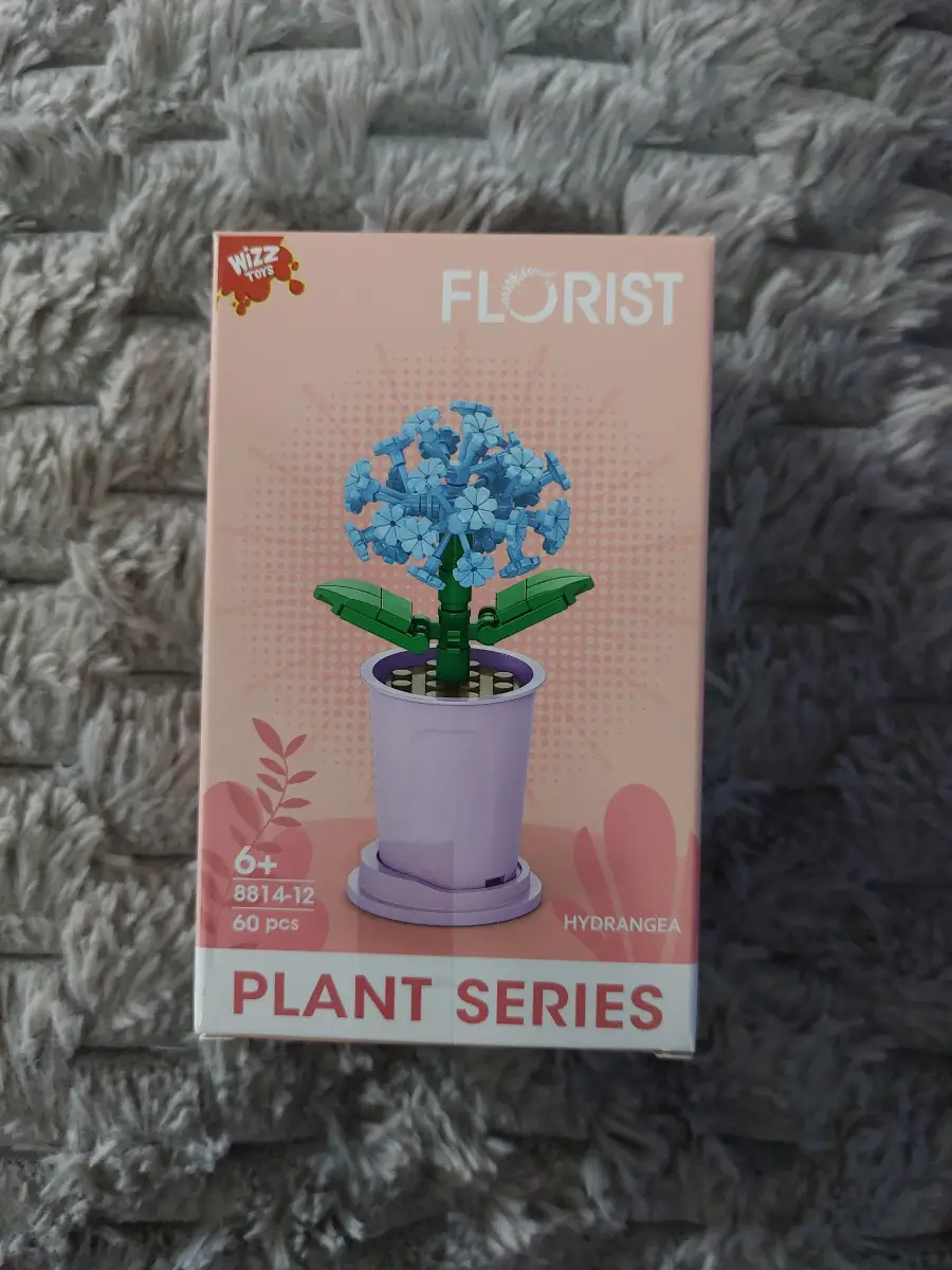 Wizz Kids Plant Series Florist Hydrangea 8814-'12 60pcs New Sealed In Box