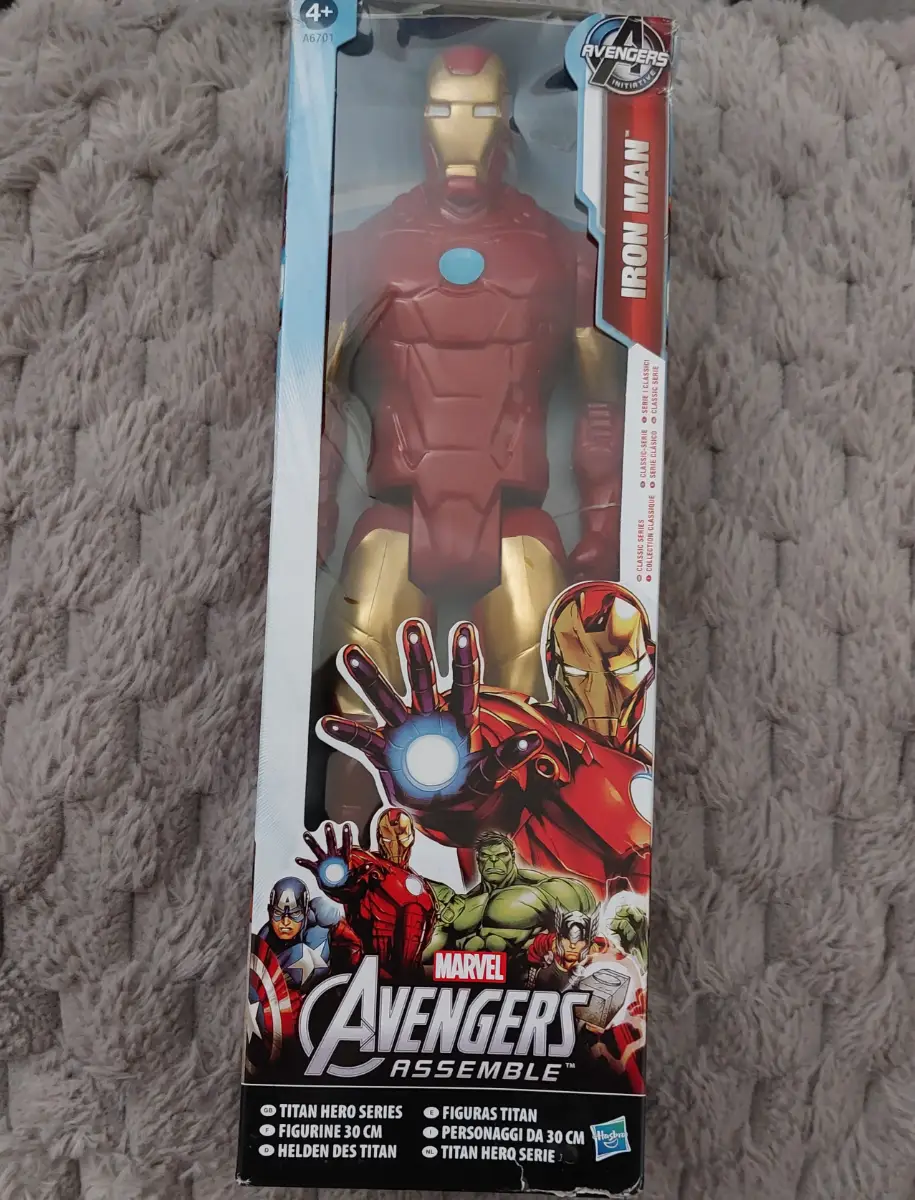 Marvel Avengers Iron Man Approx 12 Inches Action Figure Toy New In Box Sealed