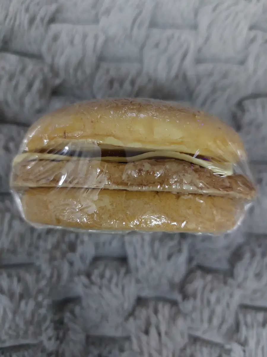Novelty Soap Cheese Burger Shaped Soap Brand New Sealed