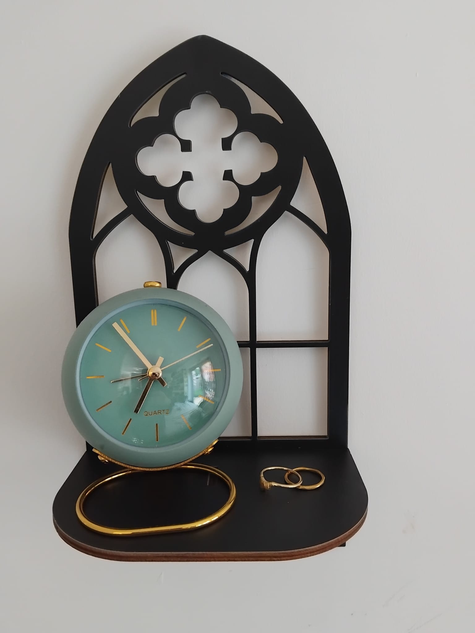 Gothic Arch Window Shelf