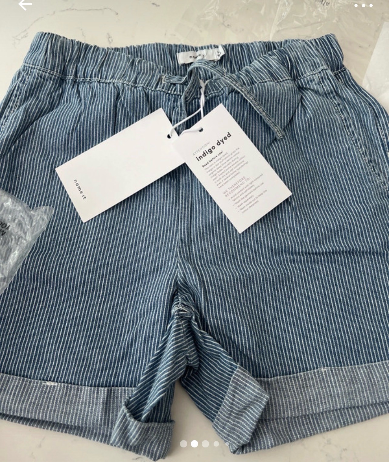 Denim “name it” shorts x 3 pairs age 7yrs