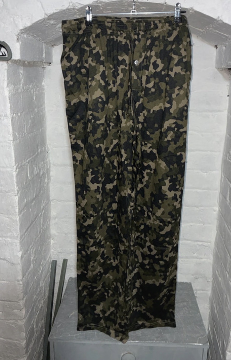 Camouflage pyjama pants