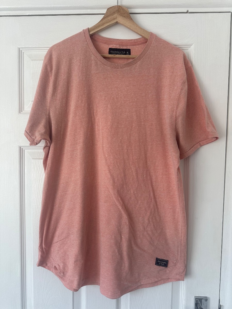 Abercrombie & Fitch T-shirt - Peach - XL