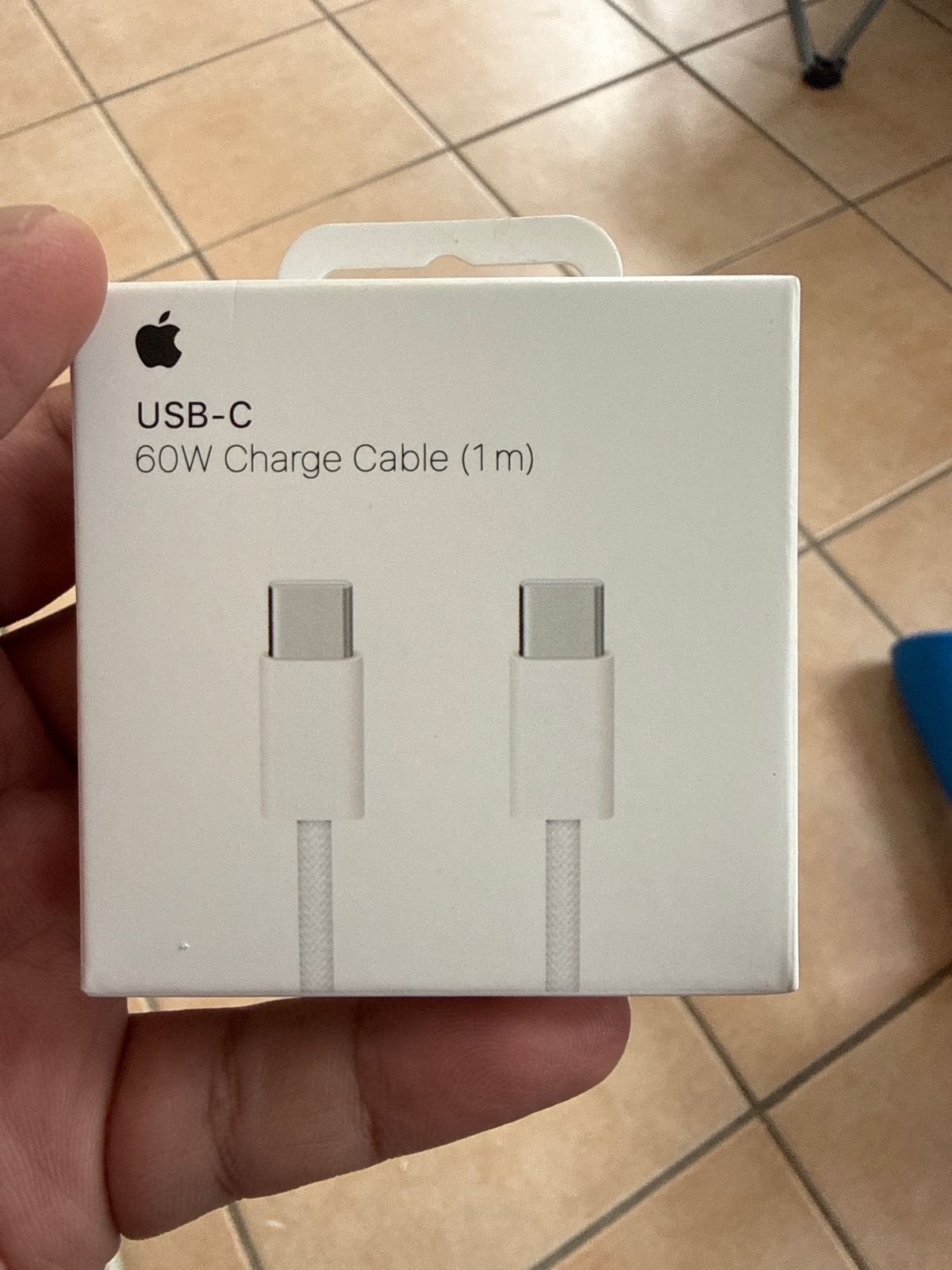 USB -C 60W charging cable 1 meter