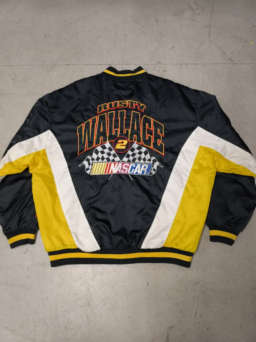 Vintage 1990s Nutmeg Official Nascar Jacket