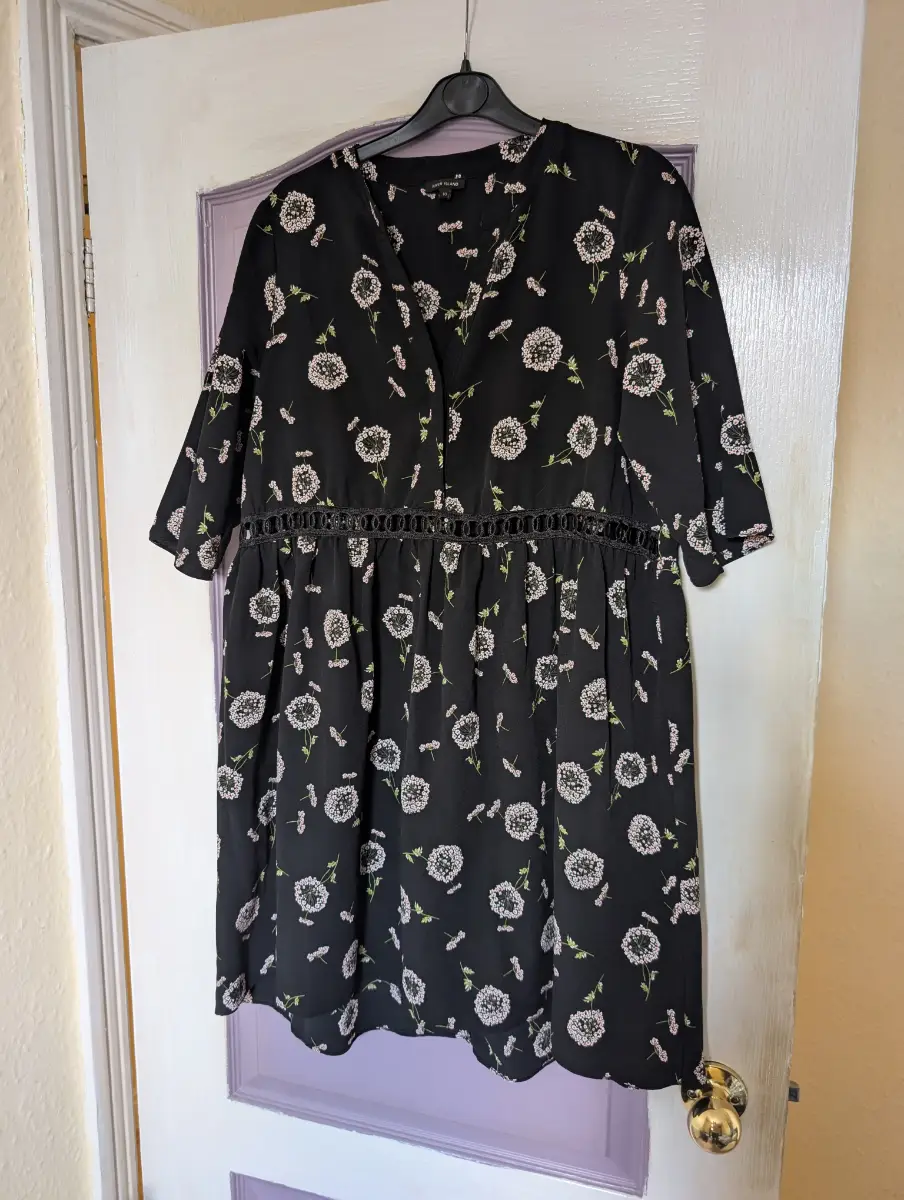 River Island floral dress size 10