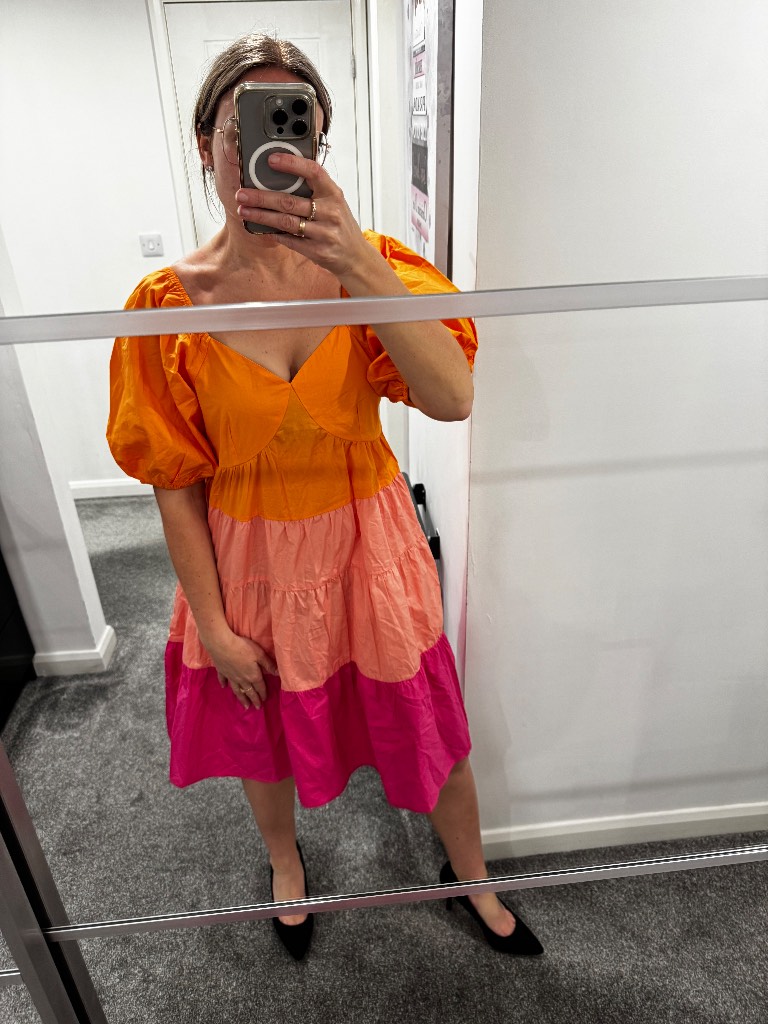 New stylish summer holiday cotton oversized dress size 10-12